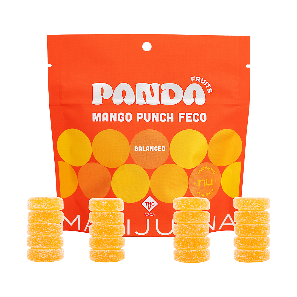 Panda Fruits mano punch feco